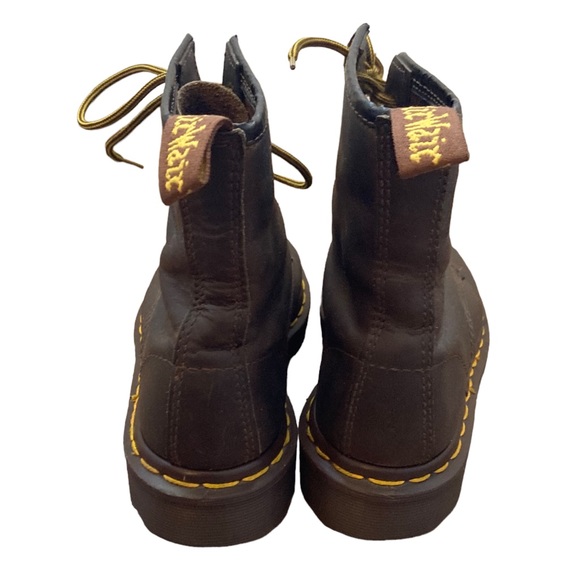 Vintage Dr. Martens Brown Air Wair Air Cushion Boots - Picture 6 of 9